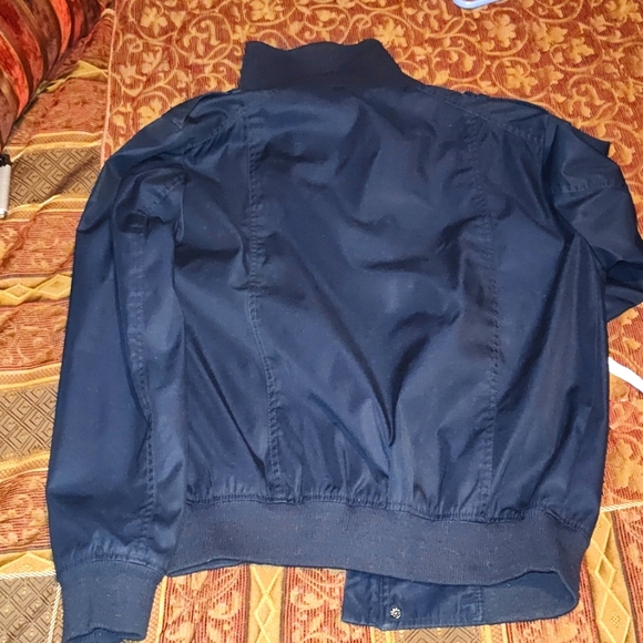 H&M Premium/ Navy 🔵 Bomber 5POCKET SZ-36 Mens / Like new - Picture 9 of 9